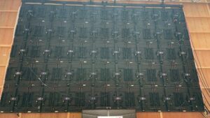 【映像部】医療機器展示会のLED設置・撤去