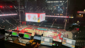 【映像部】バスケットボール試合会場映像送出